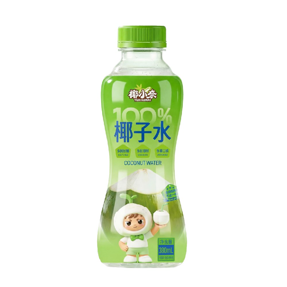 100%椰子水380mL便携补水装